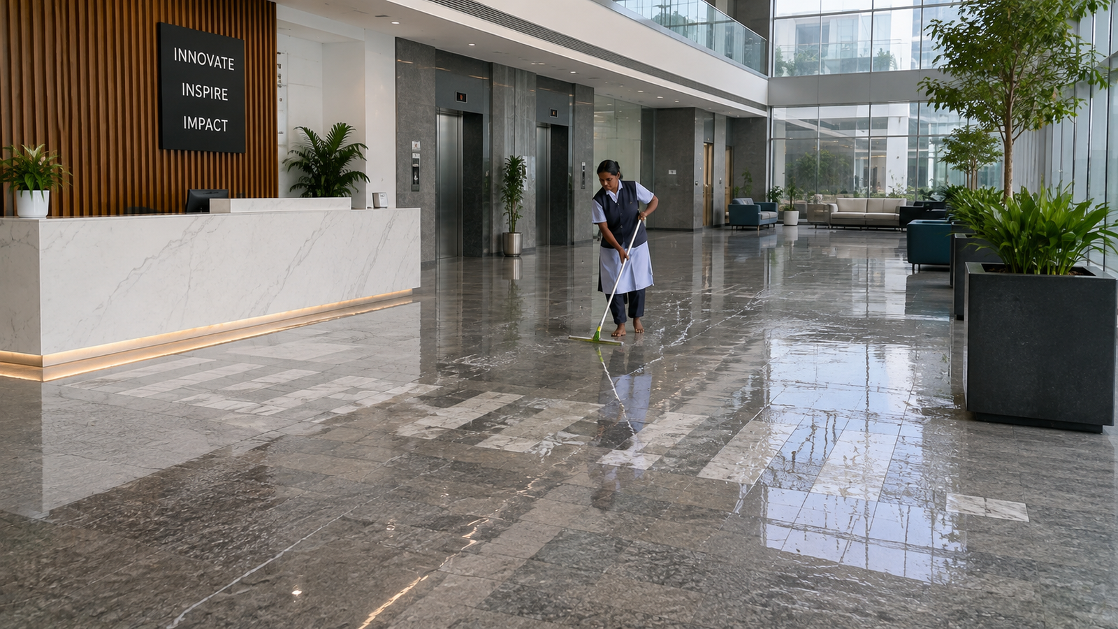 Corporate housekeeping operations
